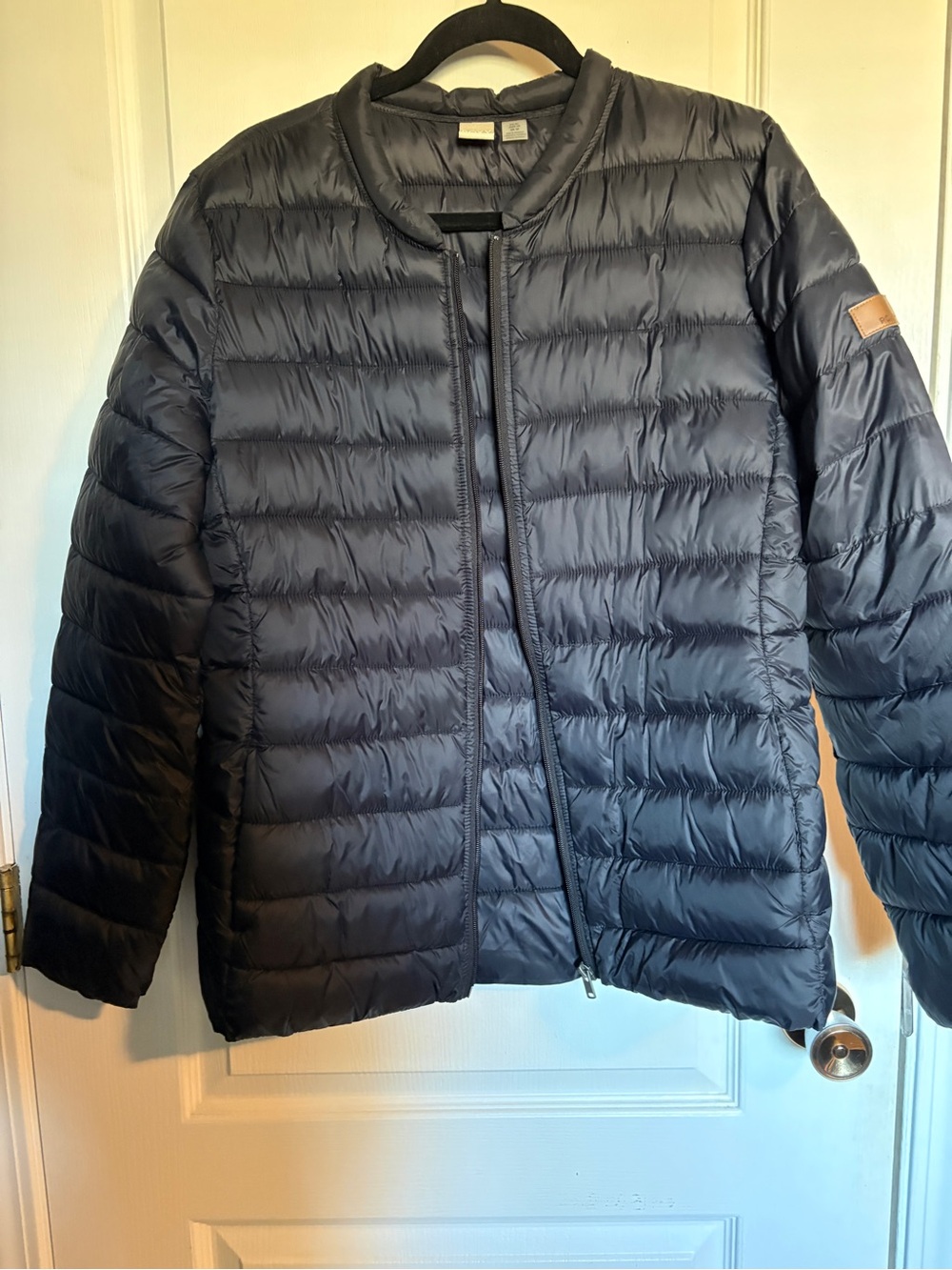 Roxy Black Quilted Packable Puffer Jacket